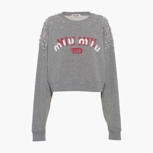 Miu Miu Club Crewneck